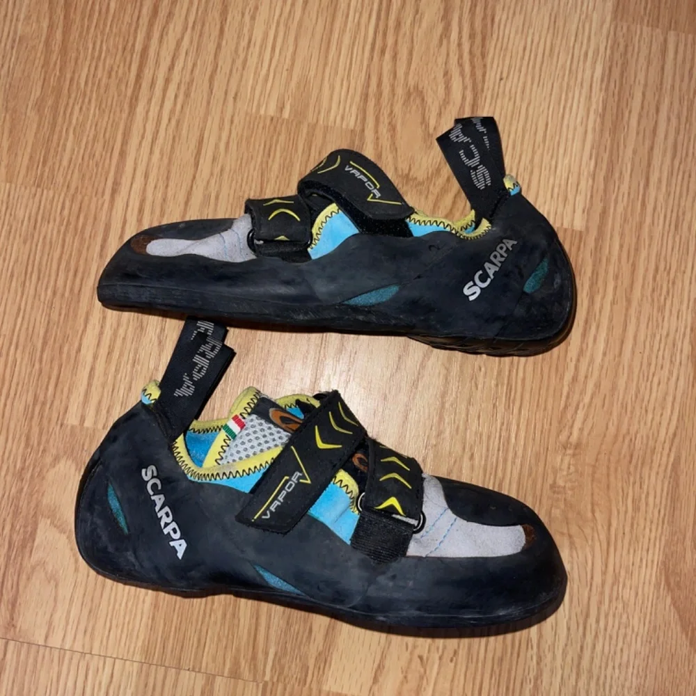 Scarpa Vapor Unisex Velcro Climbing Shoes Men’s Size 7 Women’s Size 8 - Picture 3 of 7